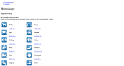Desktop Screenshot of horoskop.da-imnetz.de