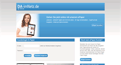 Desktop Screenshot of epaper.da-imnetz.de